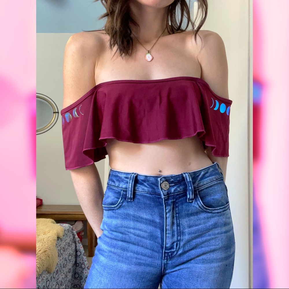 •custom-printed🌜“Yue, the Moon Princess”🌛top•